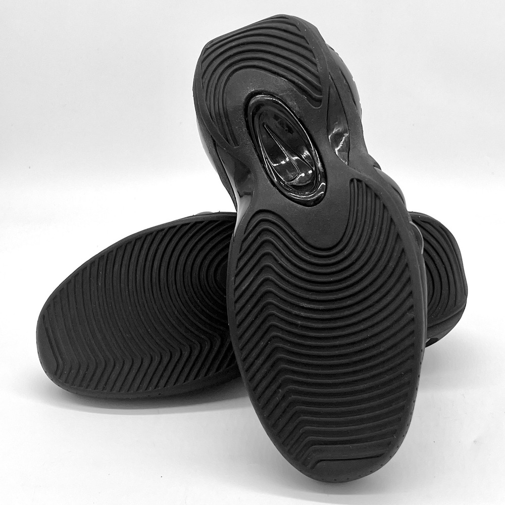 Nike Air Flight Bonafide Triple Black Jason Kidd Men's Size 10.5 Ankle Sneaker - Picture 9 of 13